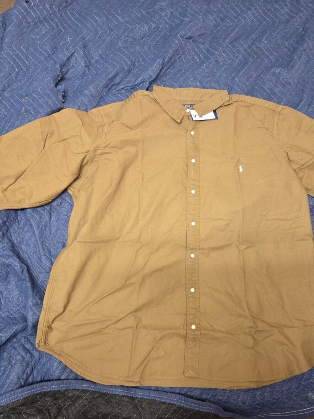 Polo Ralph Lauren Polo Shirt (4XB) Garment Dyed Oxford Shirt